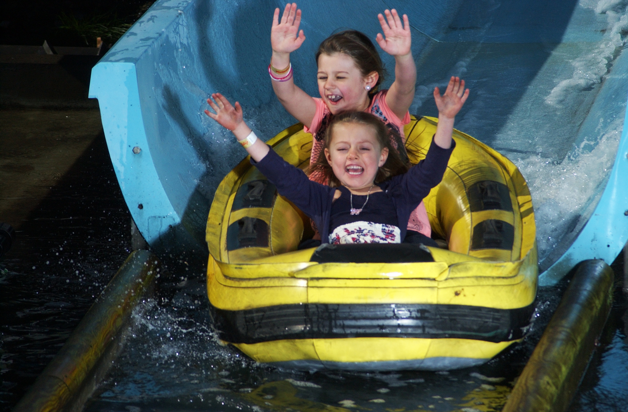 log flume ride abandoned log flume ride abandoned